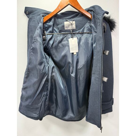 VERO MODA Wool Coat Size M Toggle Buttons NEW - Picture 11 of 14